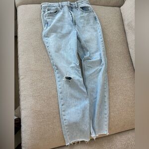 Rag & bone Nina high rise ankle cigarette denim (28)